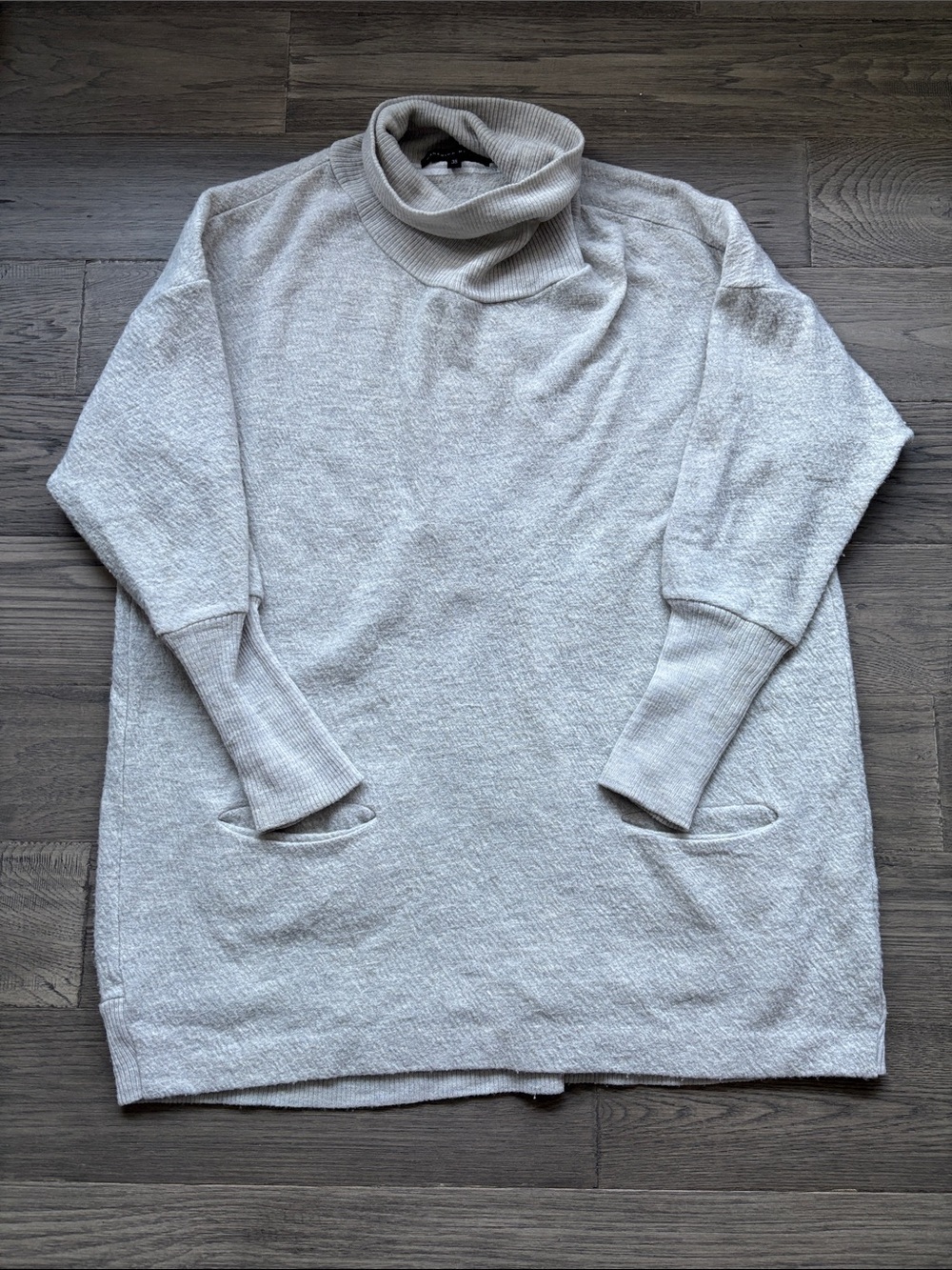 Masahiro Miyazaki |Japanese Designer Vintage 100% Wool Cowl Neck Long Sweater 38
